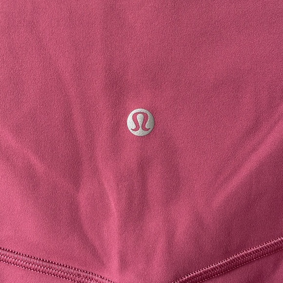 NWT Lululemon Align High-Rise Short 6" Washed Mauve Size 10 - Picture 3 of 10